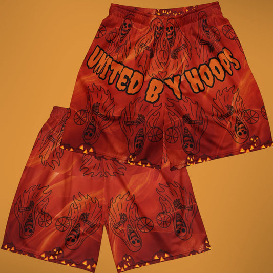 Ghostly Unisex Mesh Shorts (Limited Edition)