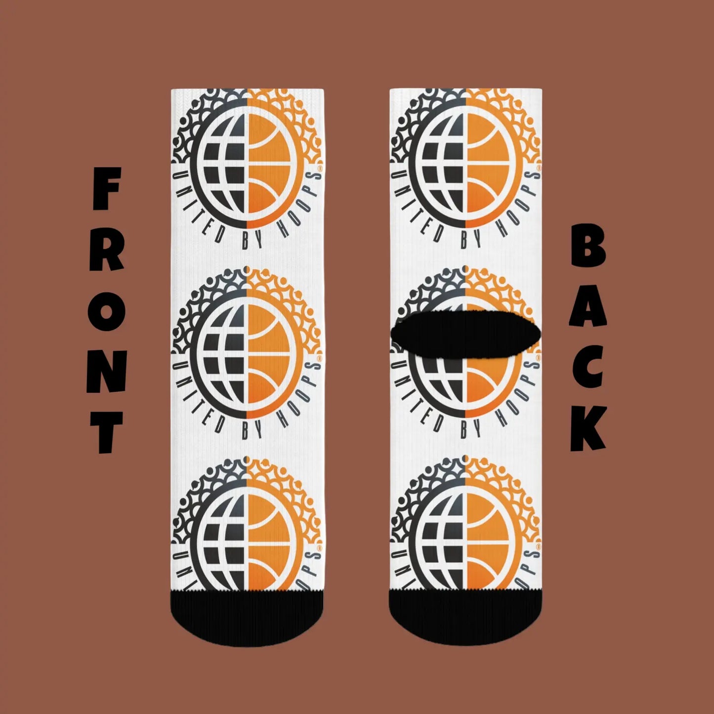 United By Hoops O.G. Unisex Crew Socks Printify