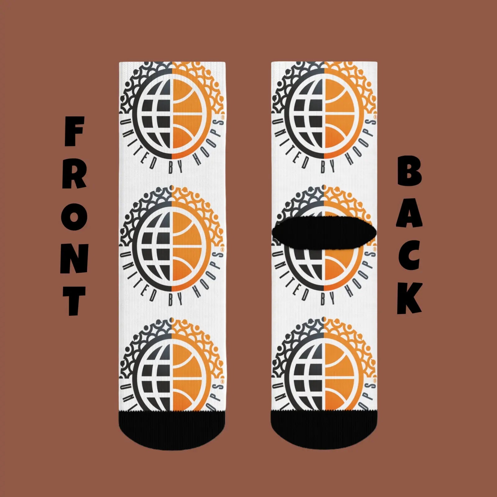 United By Hoops O.G. Unisex Crew Socks Printify