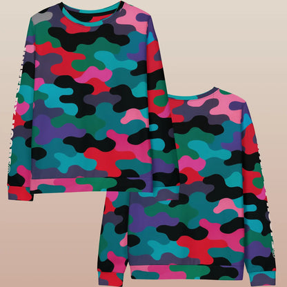 Nueve Camo Unisex cotton sweatshirt United By Hoops, LLC