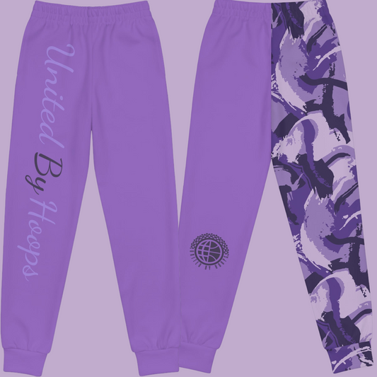 Purple Mix Youth Joggers
