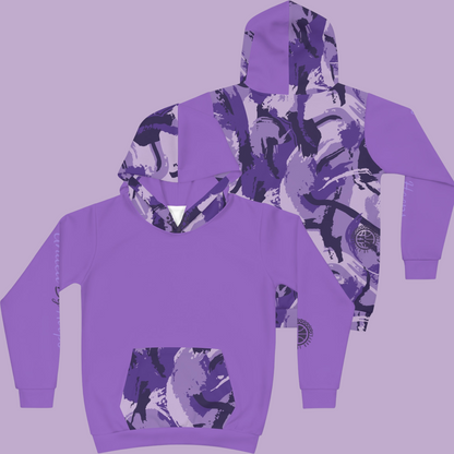 Purple Mix Youth Hoodie