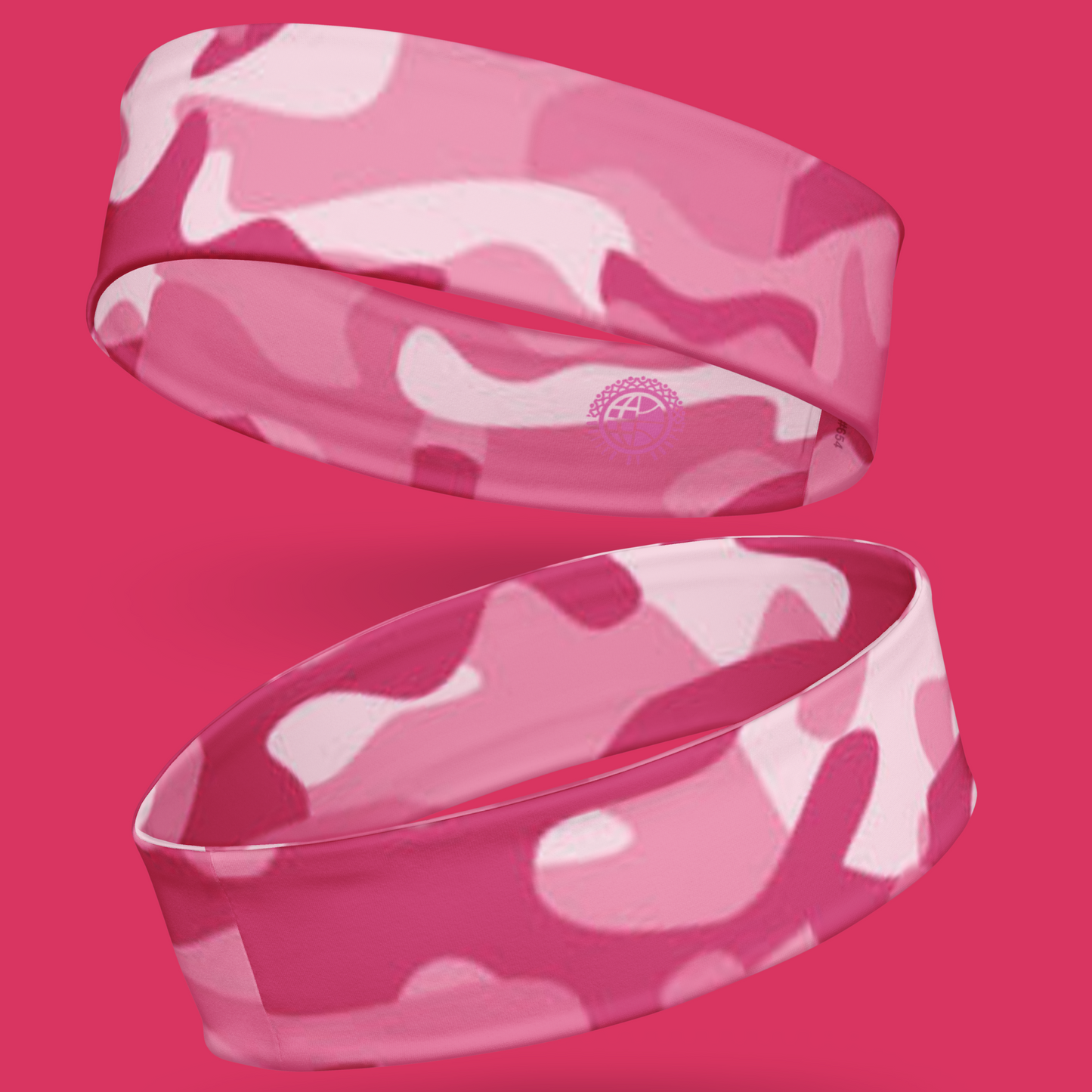 Pink Camo Headband