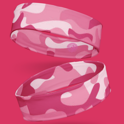 Pink Camo Headband