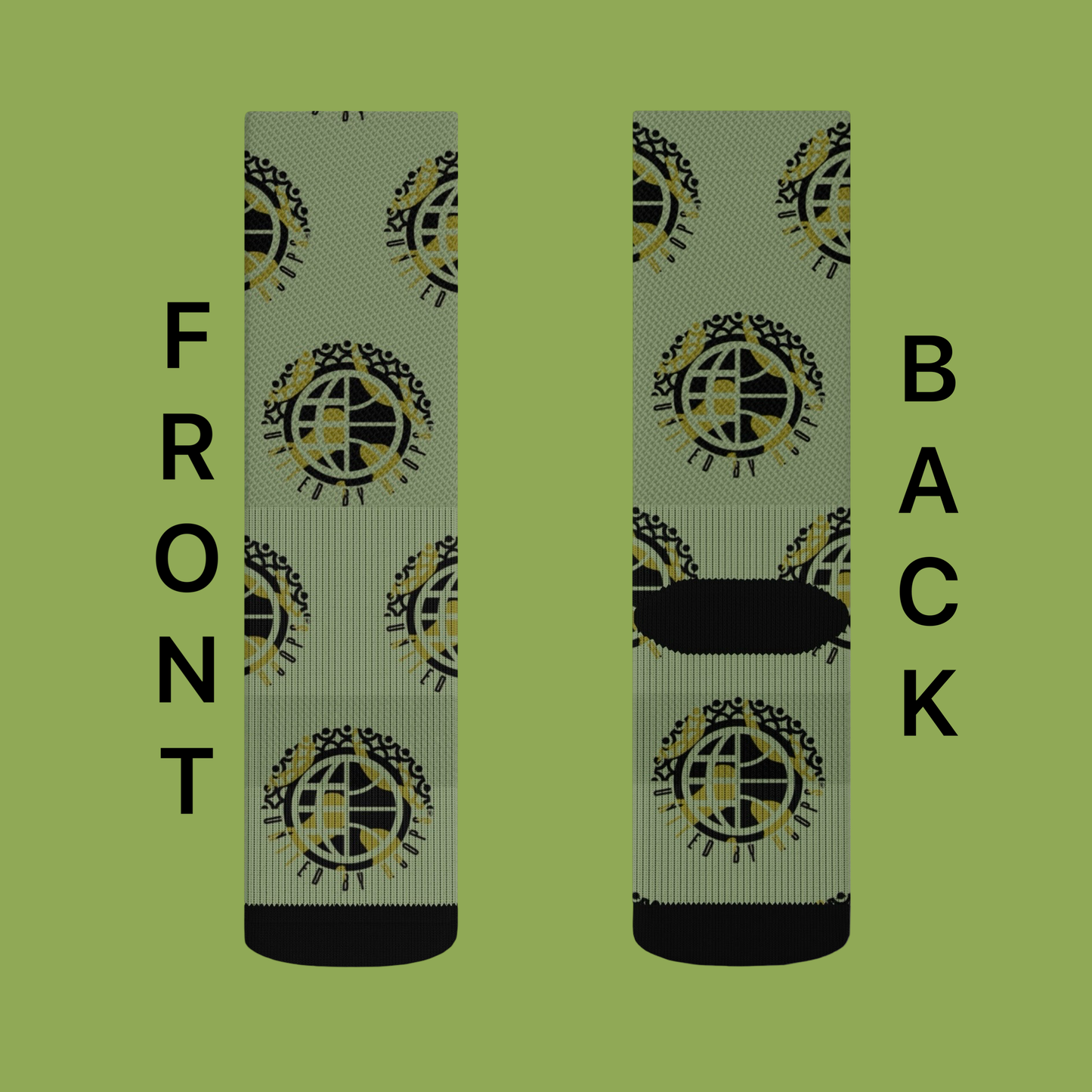 Army Camo 2 Crew socks