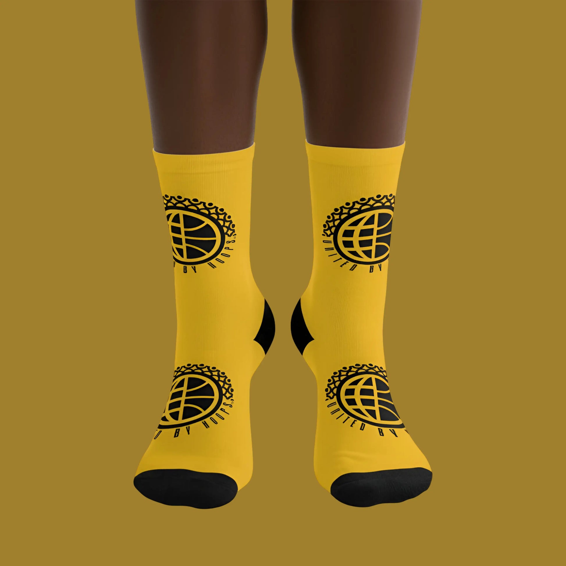 True Yellow UBH Socks Printify
