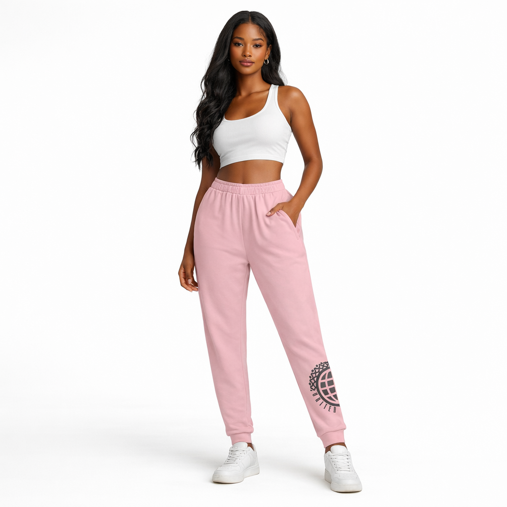 United By Hoops Unisex Joggers Pink