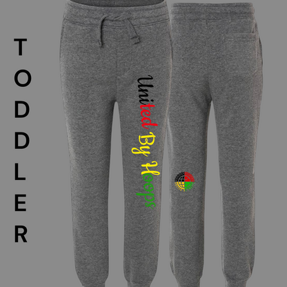 Scripted Representation Toddler Joggers
