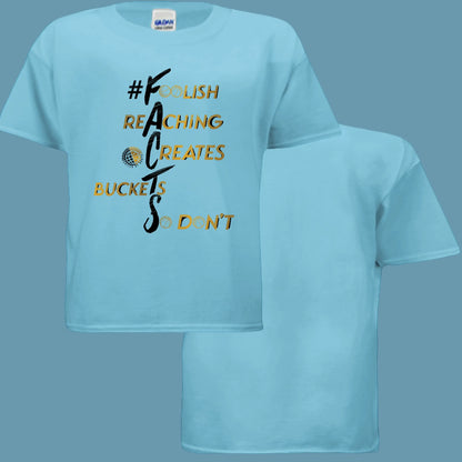 #F.A.C.T.S. Gold Youth Tee United By Hoops, LLC