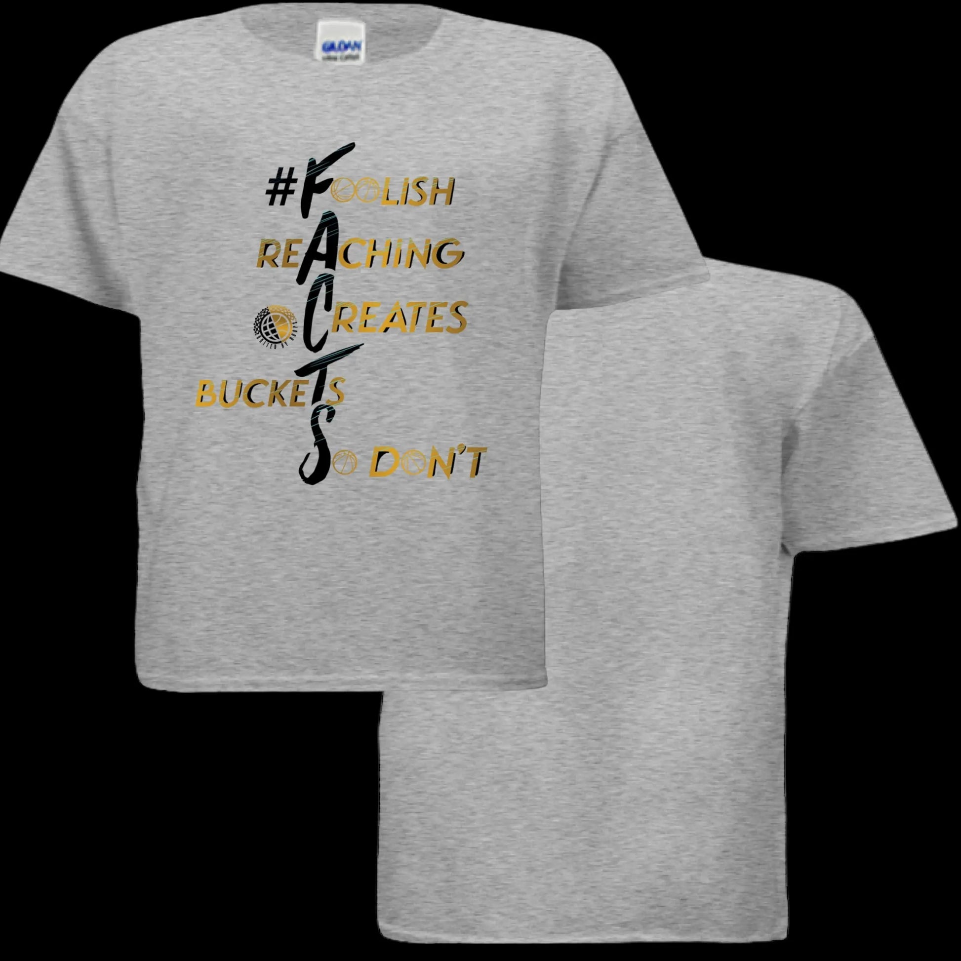 #F.A.C.T.S. Gold Youth Tee United By Hoops, LLC