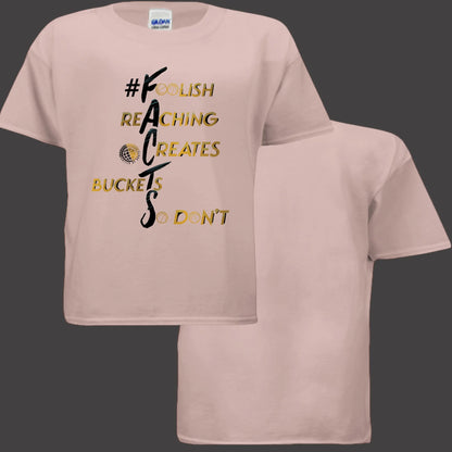 #F.A.C.T.S. Gold Youth Tee United By Hoops, LLC