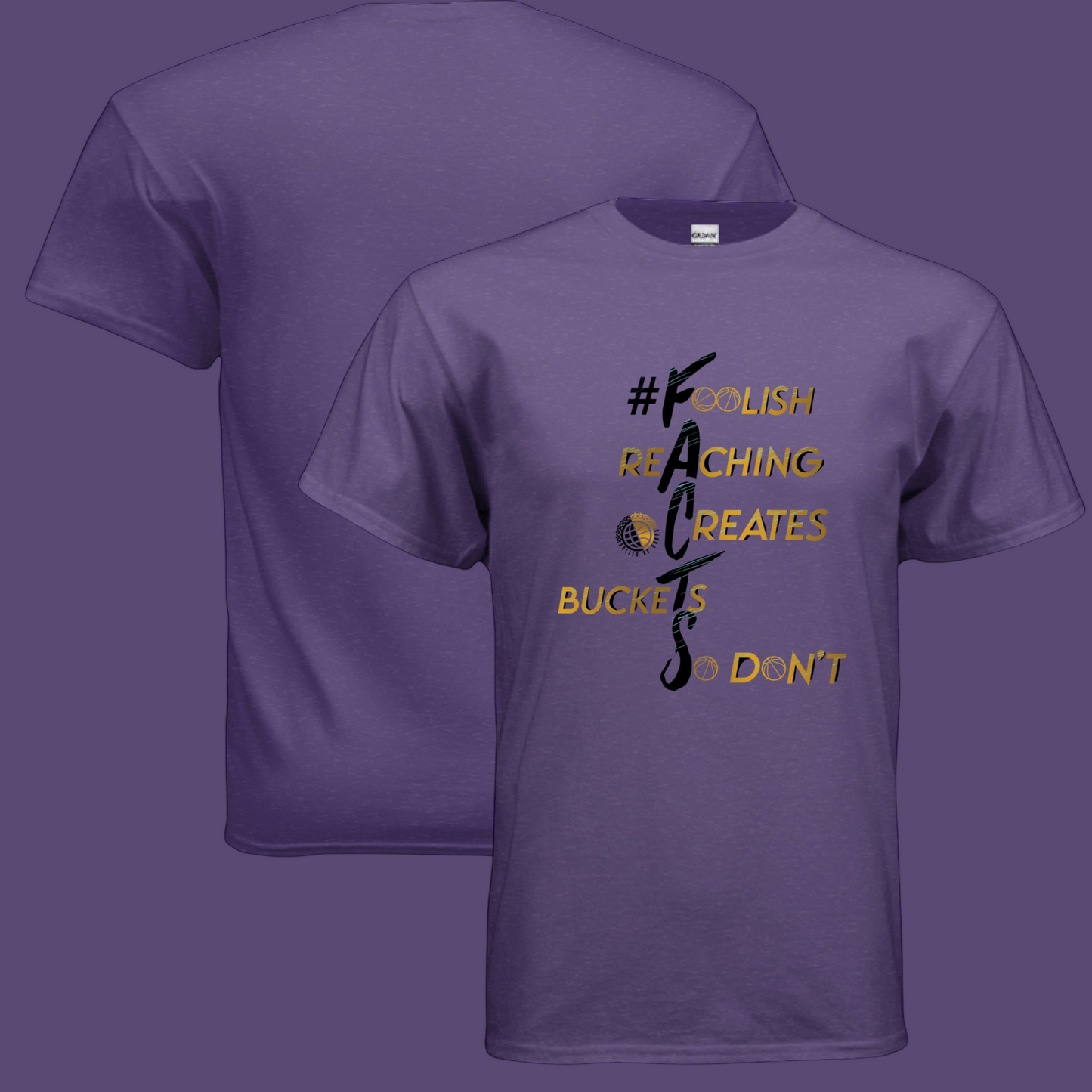 #F.A.C.T.S. Gold Unisex Tee