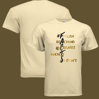 #F.A.C.T.S. Gold Unisex Tee