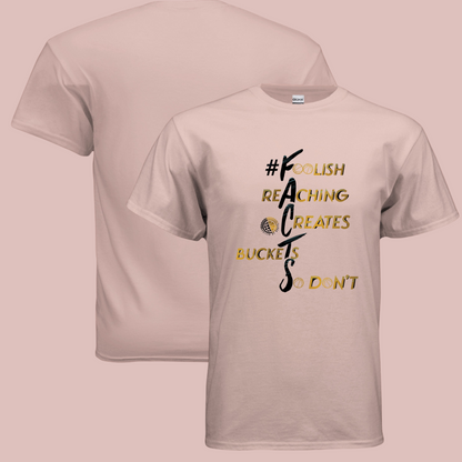 #F.A.C.T.S. Gold Unisex Tee