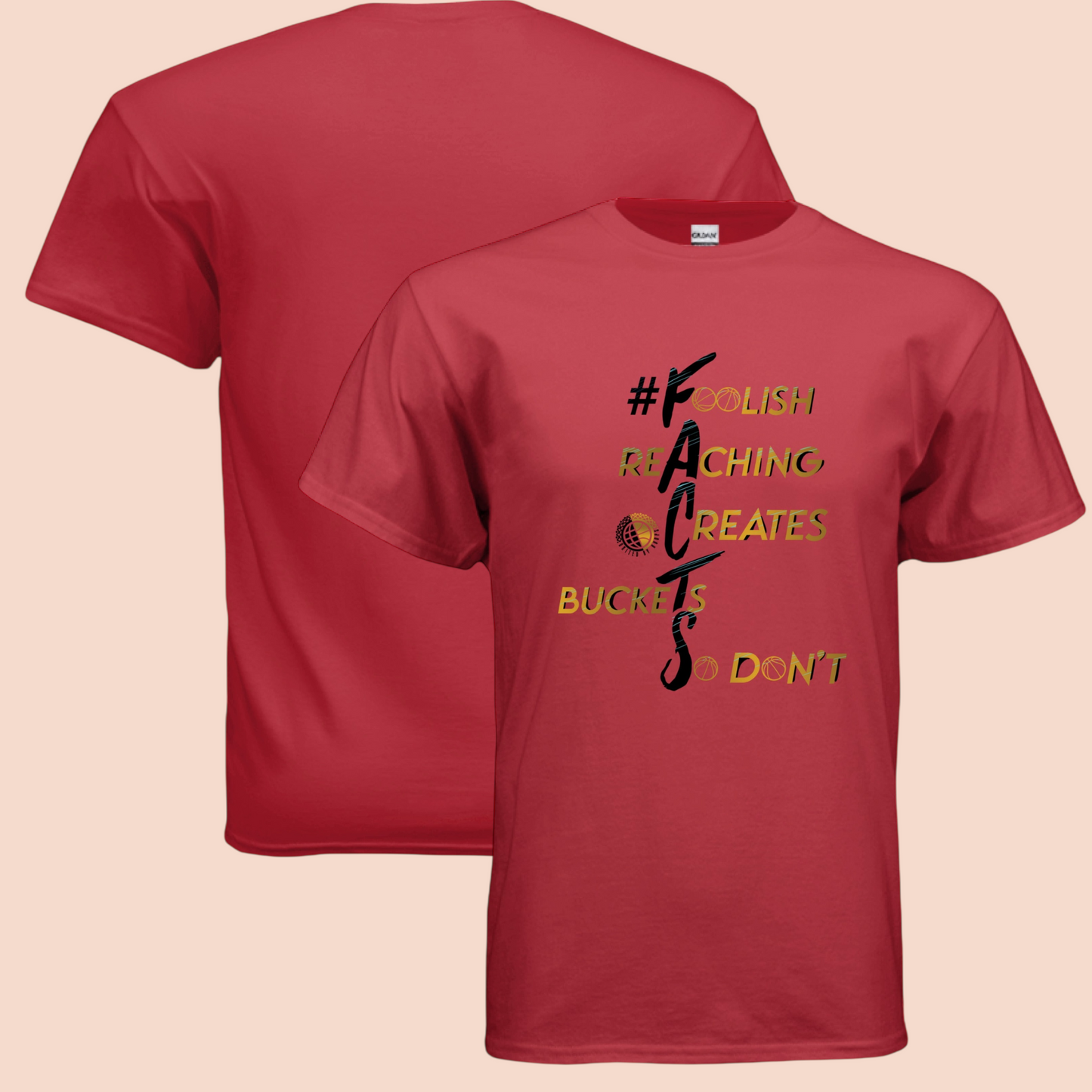 #F.A.C.T.S. Gold Unisex Tee