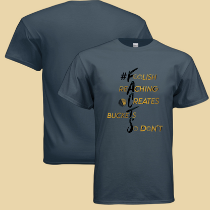 #F.A.C.T.S. Gold Unisex Tee