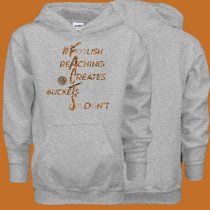 #F.A.C.T.S. Camo Youth Hoodie United By Hoops, LLC