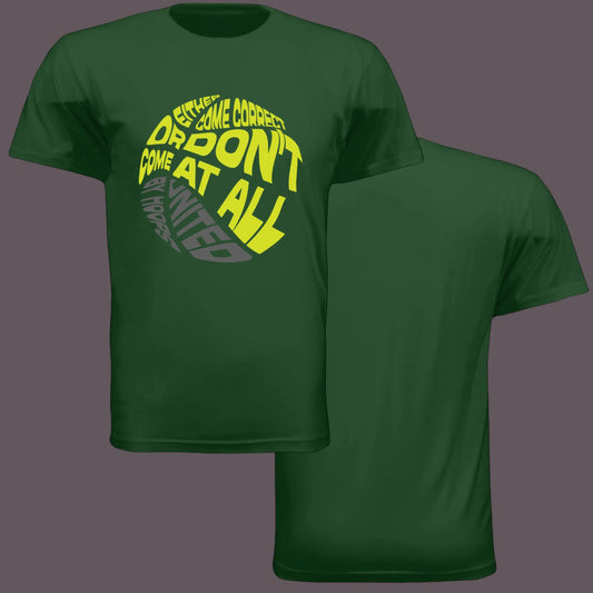 Statement Made Lime Unisex Tee United By Hoops, LLC