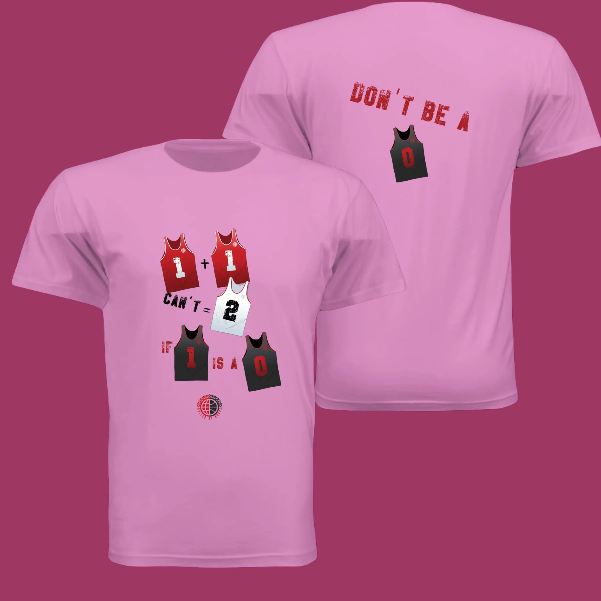 Don't Be- Red Unisex Tee United By Hoops, LLC