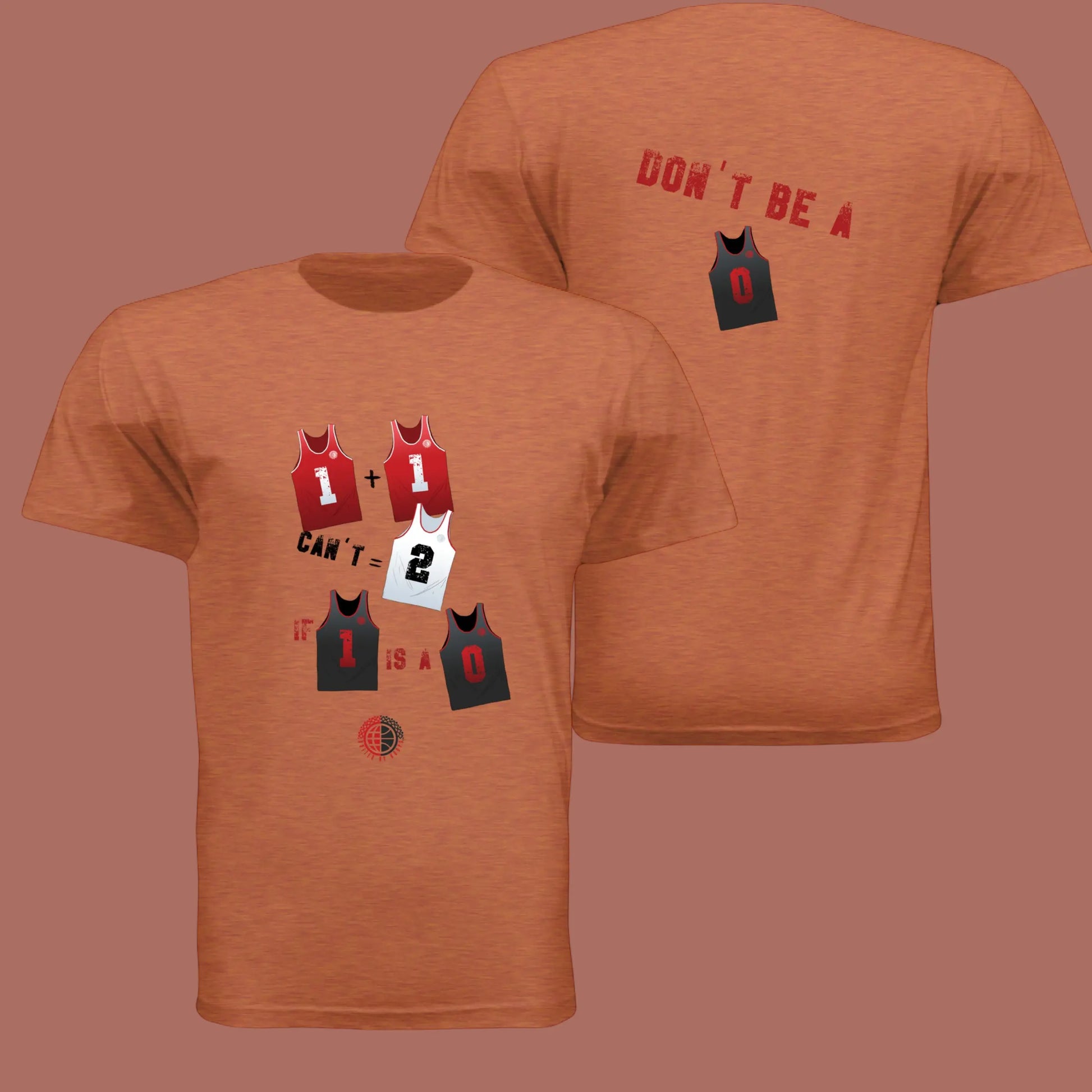 Don't Be- Red Unisex Tee United By Hoops, LLC