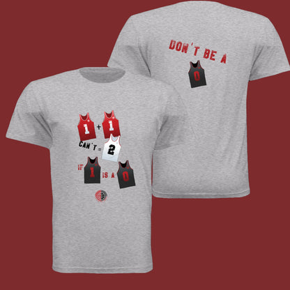 Don't Be- Red Unisex Tee United By Hoops, LLC