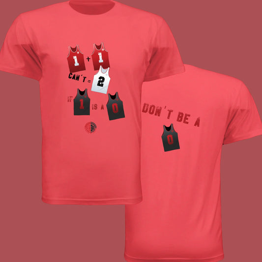 Don't Be- Red Unisex Tee United By Hoops, LLC