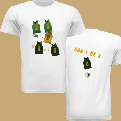 Don't Be- Greenish Yellow Unisex Tee United By Hoops, LLC