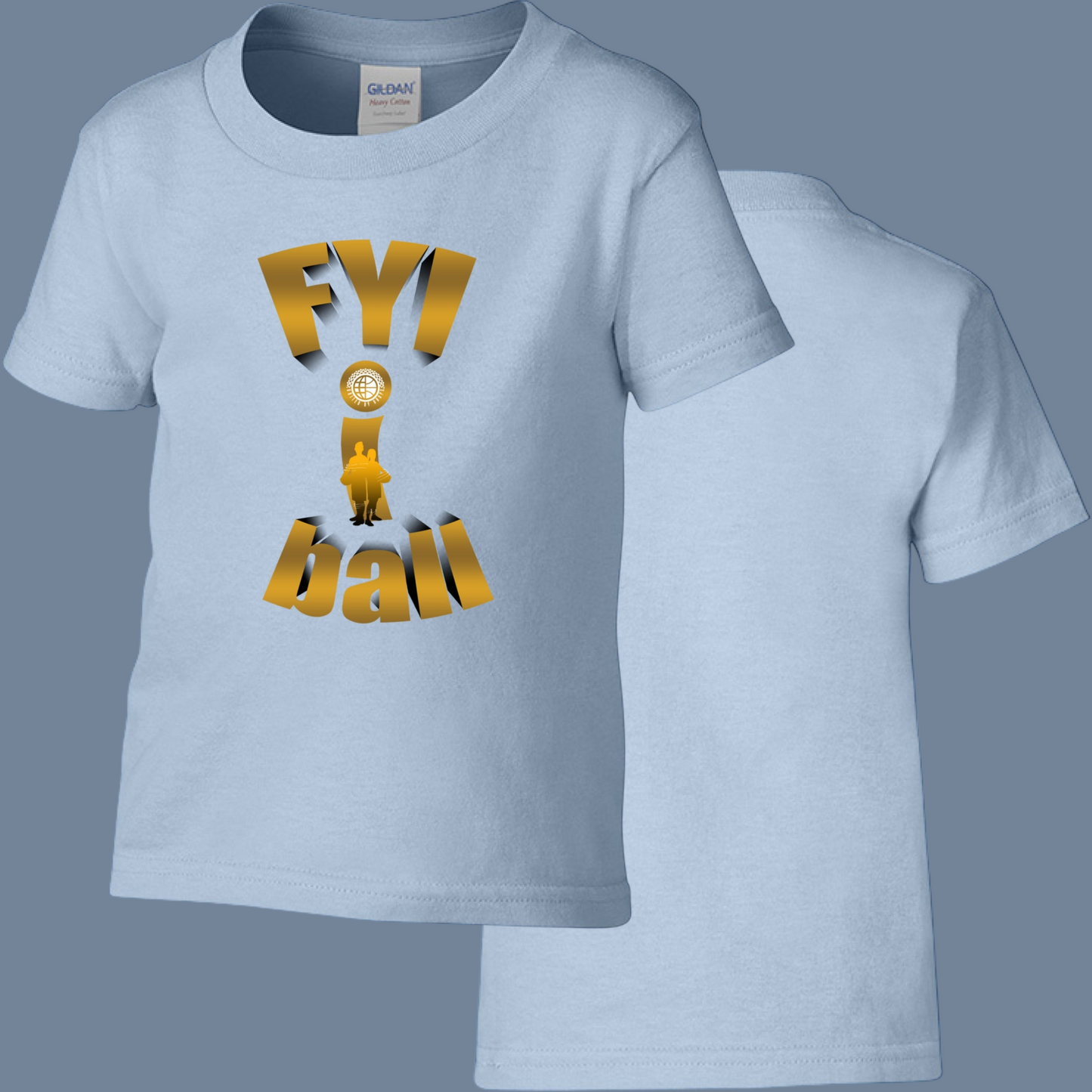F.Y.I. I Ball Gold Toddler Tee