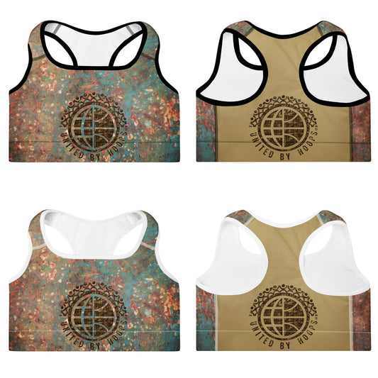 Rustic UBH Padded Sports Bra United By Hoops, LLC