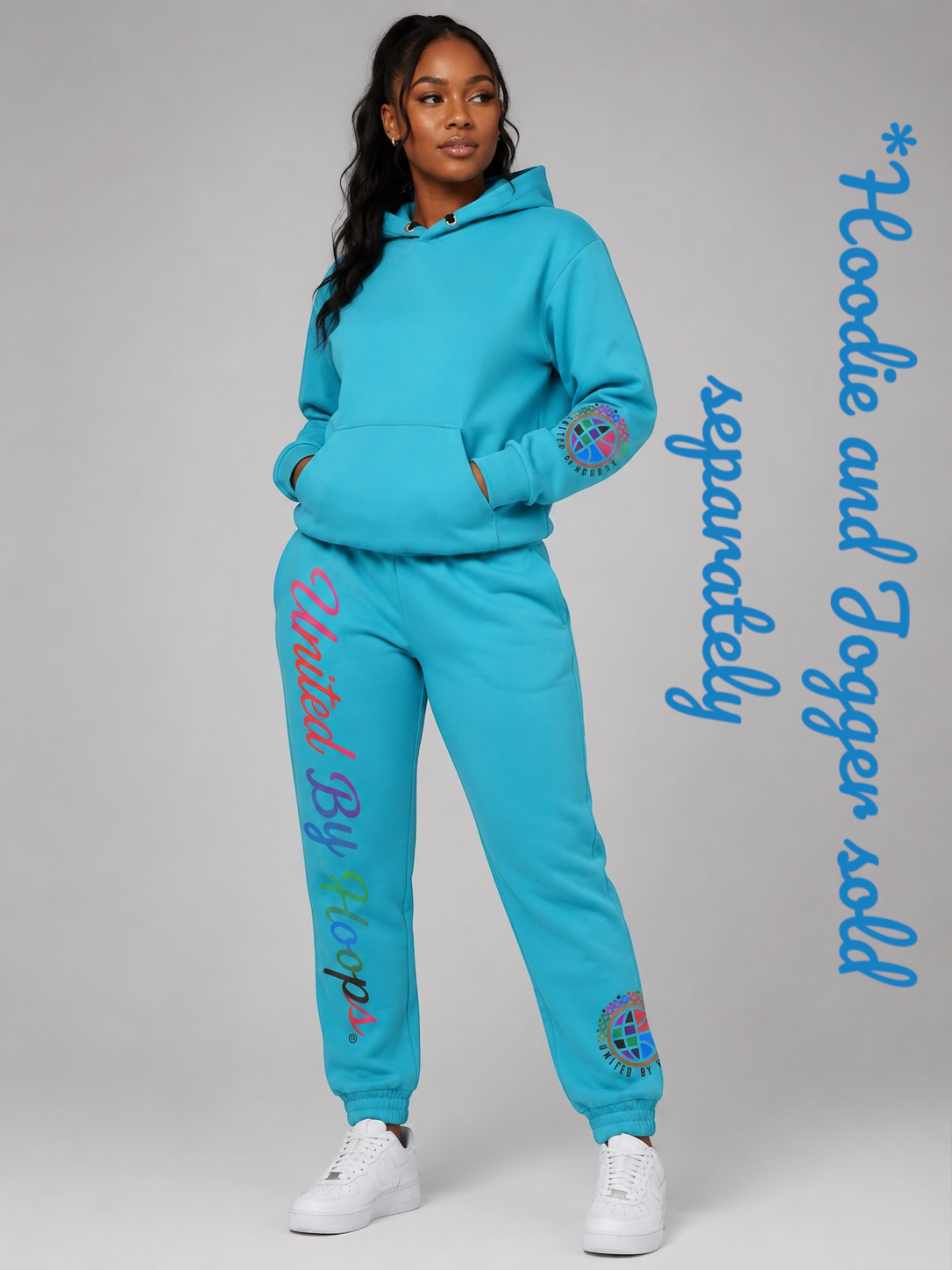 Nueve Unisex Hoodie United By Hoops, LLC