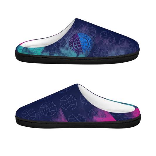 What The Smoke Personalized Indoor Slippers Printify