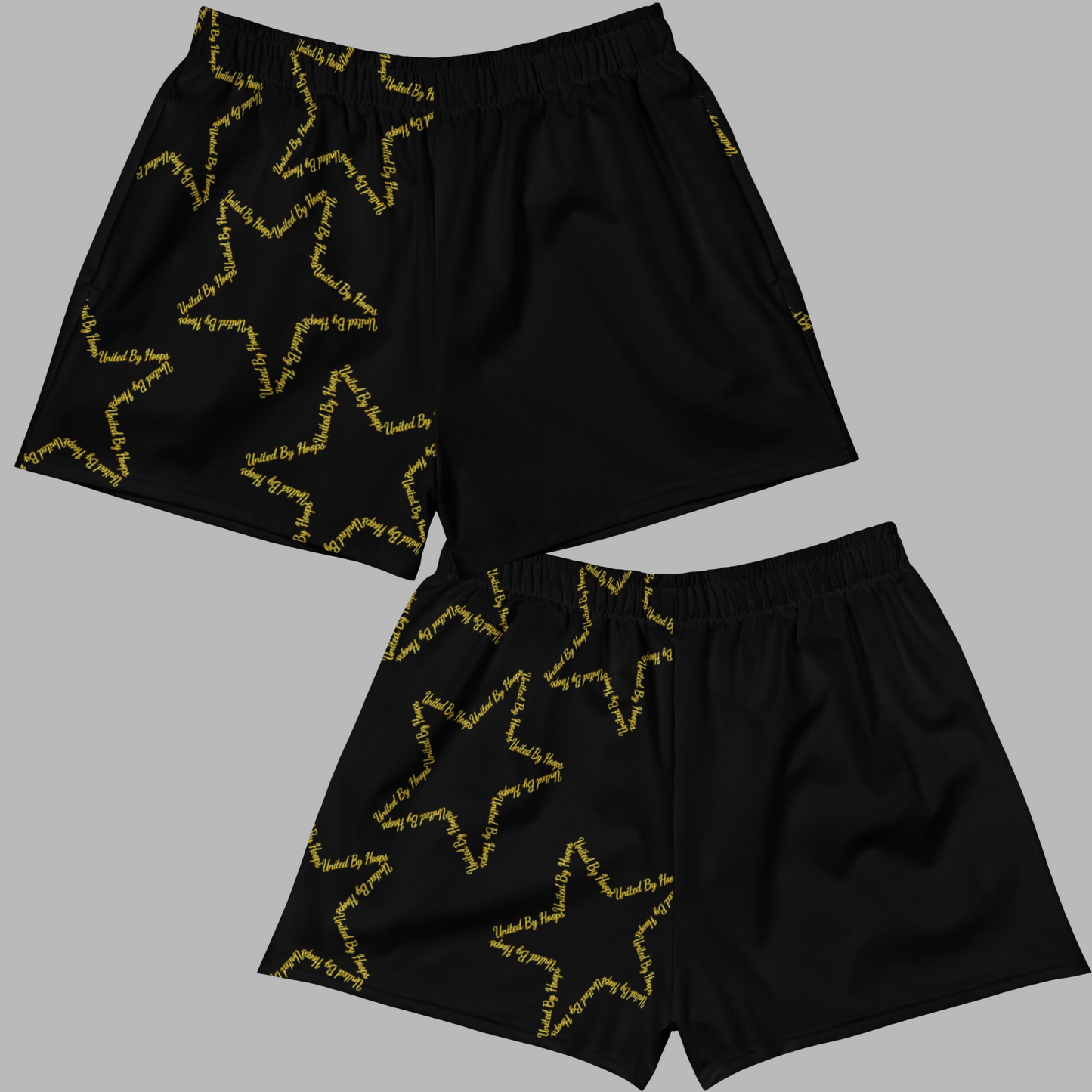 Scripted 5 Star Unisex Athletic Shorts