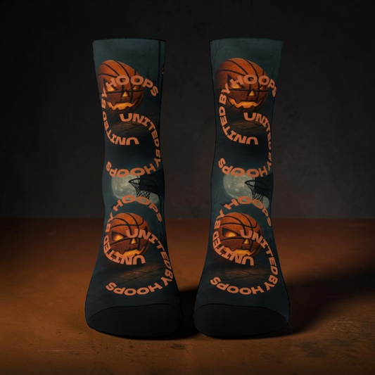 UBH Spooky Crew Socks (Limited Edition) Printify