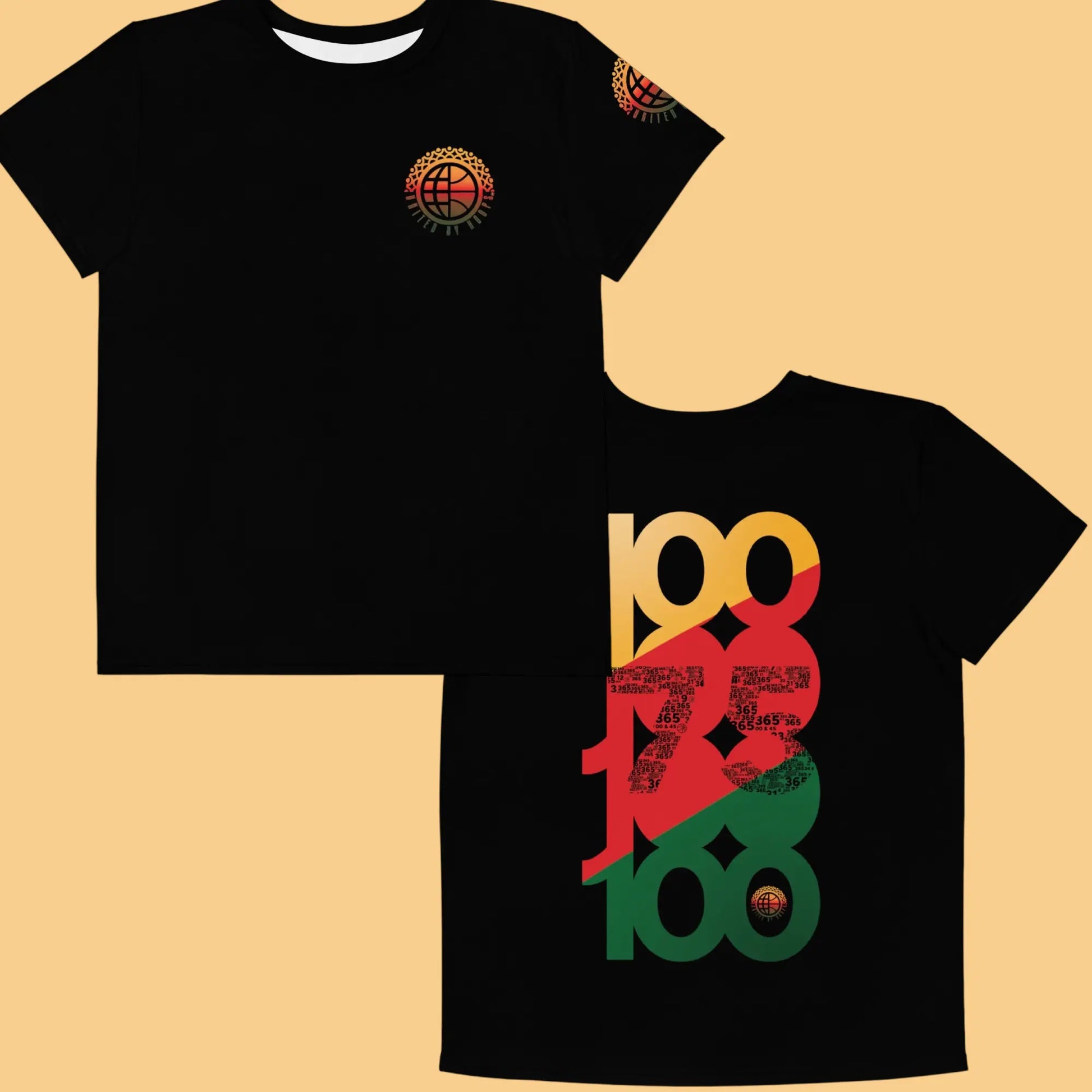Black History 100 Youth Cotton Tee United By Hoops, LLC