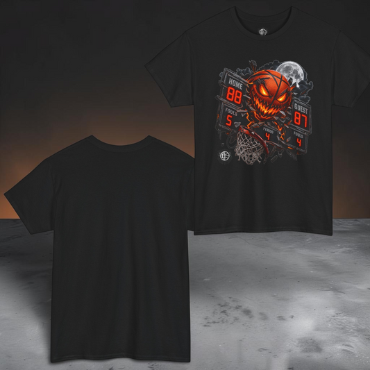 The Scoreboard Halloween Adult Unisex Tee Printify