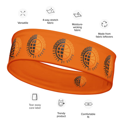 Vivid Orange Headband