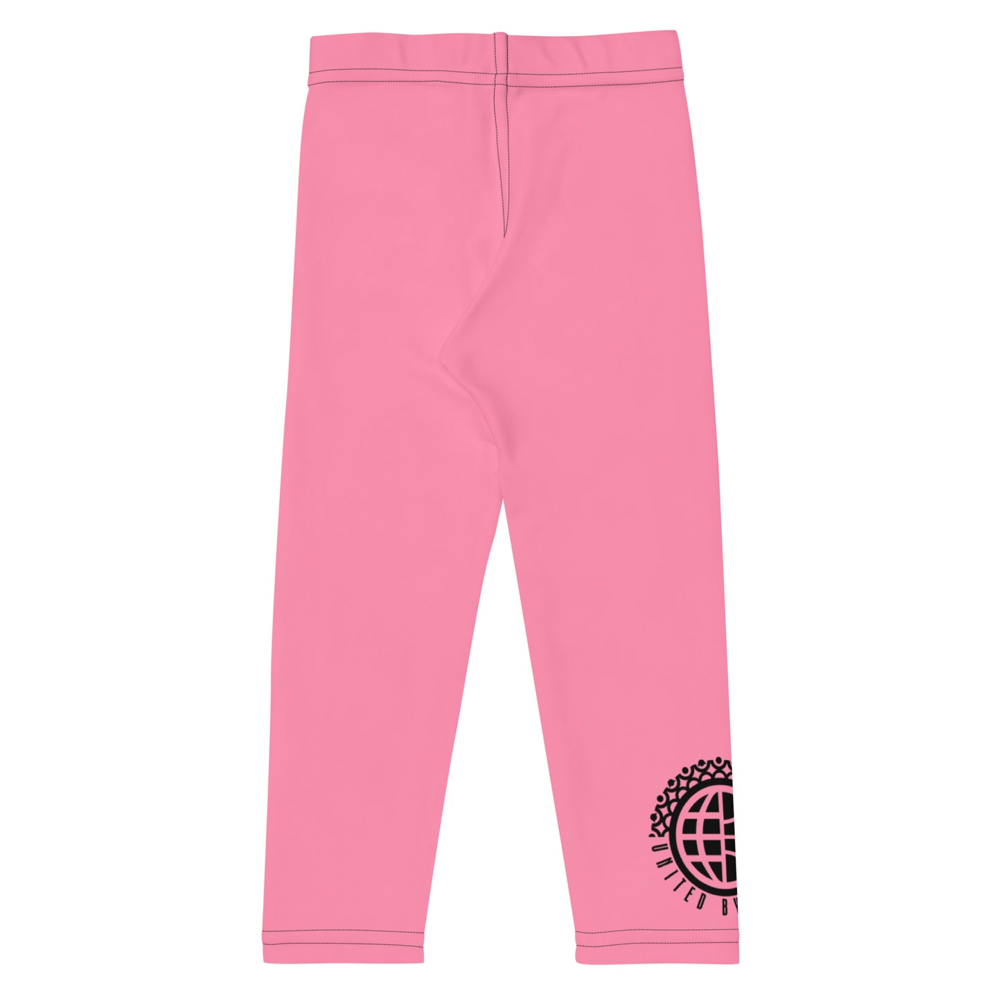 United By Hoops Pink w/ black Toddler Leggings