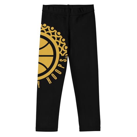 Black 'n' Gold Toddler Leggings