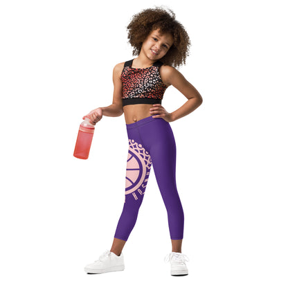 Purp 'n' Pink Toddler Leggings