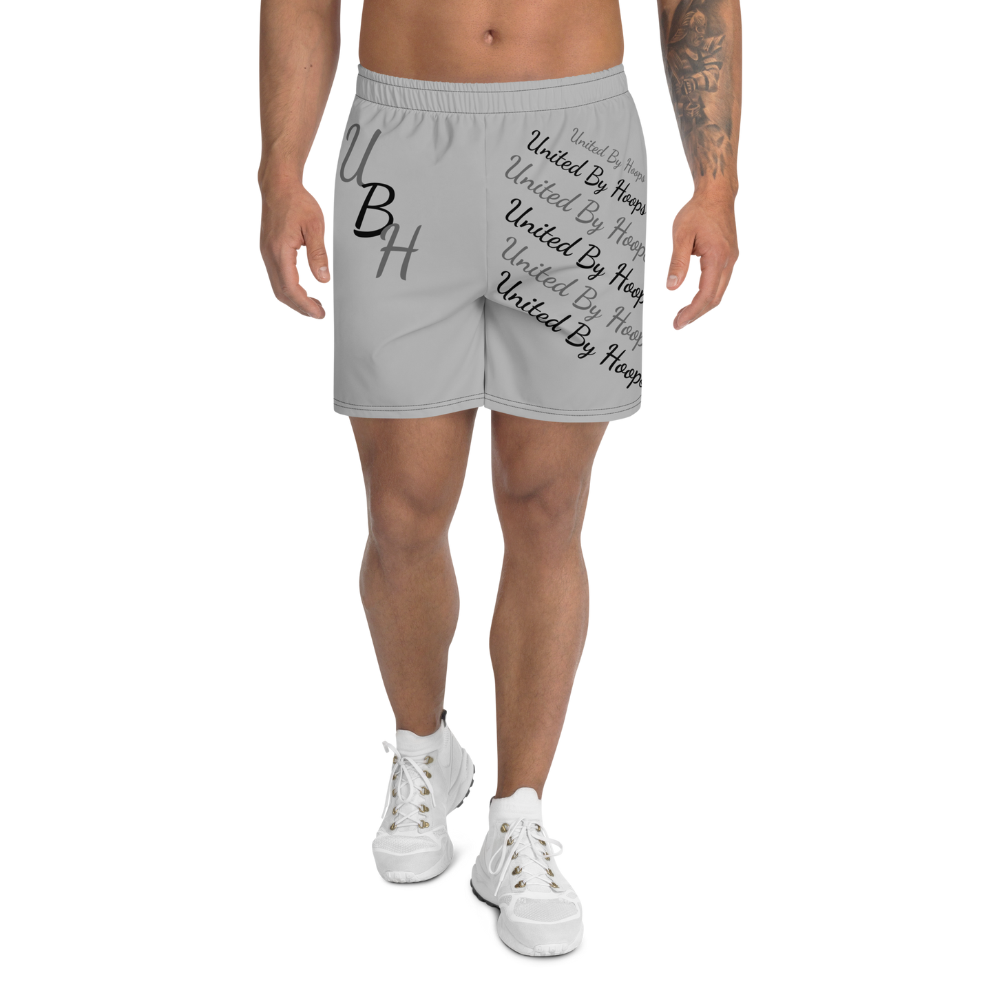 UBH Fancy Grey Basketball Shorts