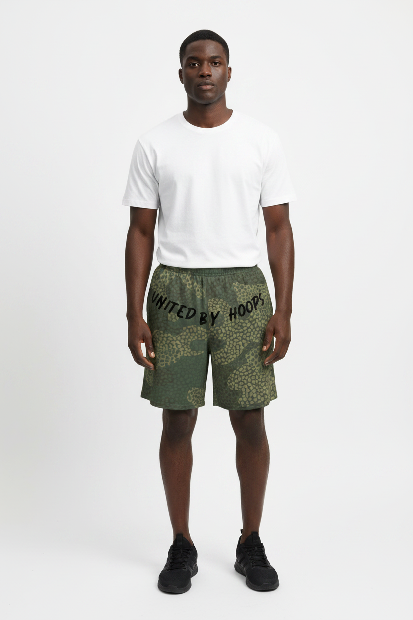 Army Basketball Unisex Shorts United By Hoops