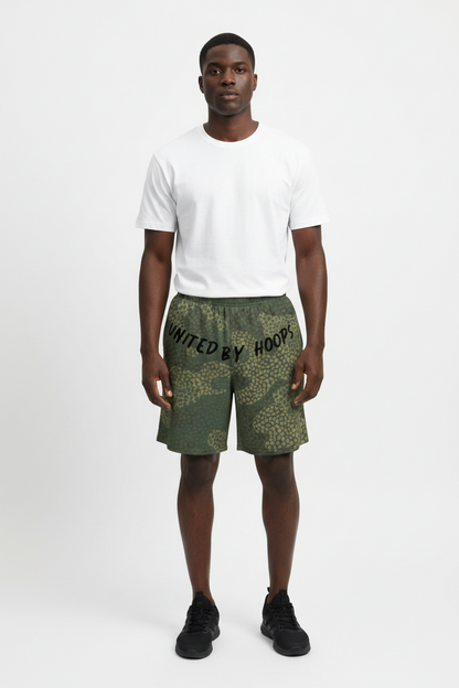 Army Basketball Unisex Shorts United By Hoops
