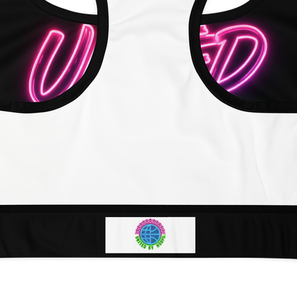 Neon Mix Padded Sports Bra United By Hoops, LLC