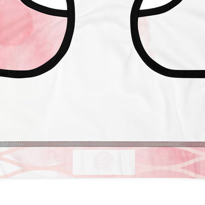 Net Pink Padded Sports Bra United By Hoops, LLC