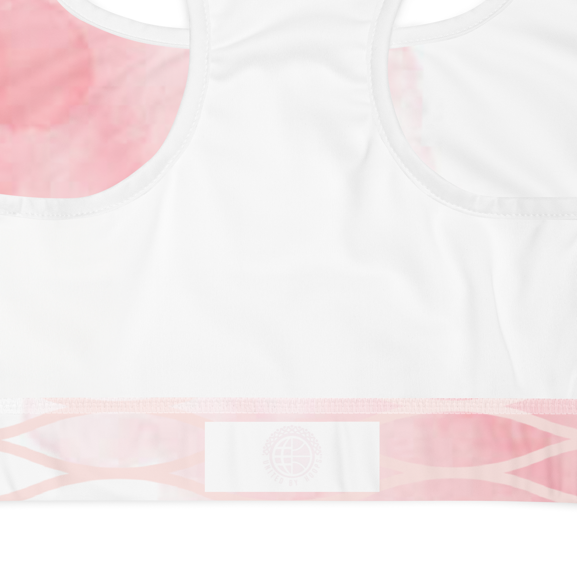 Net Pink Padded Sports Bra United By Hoops, LLC