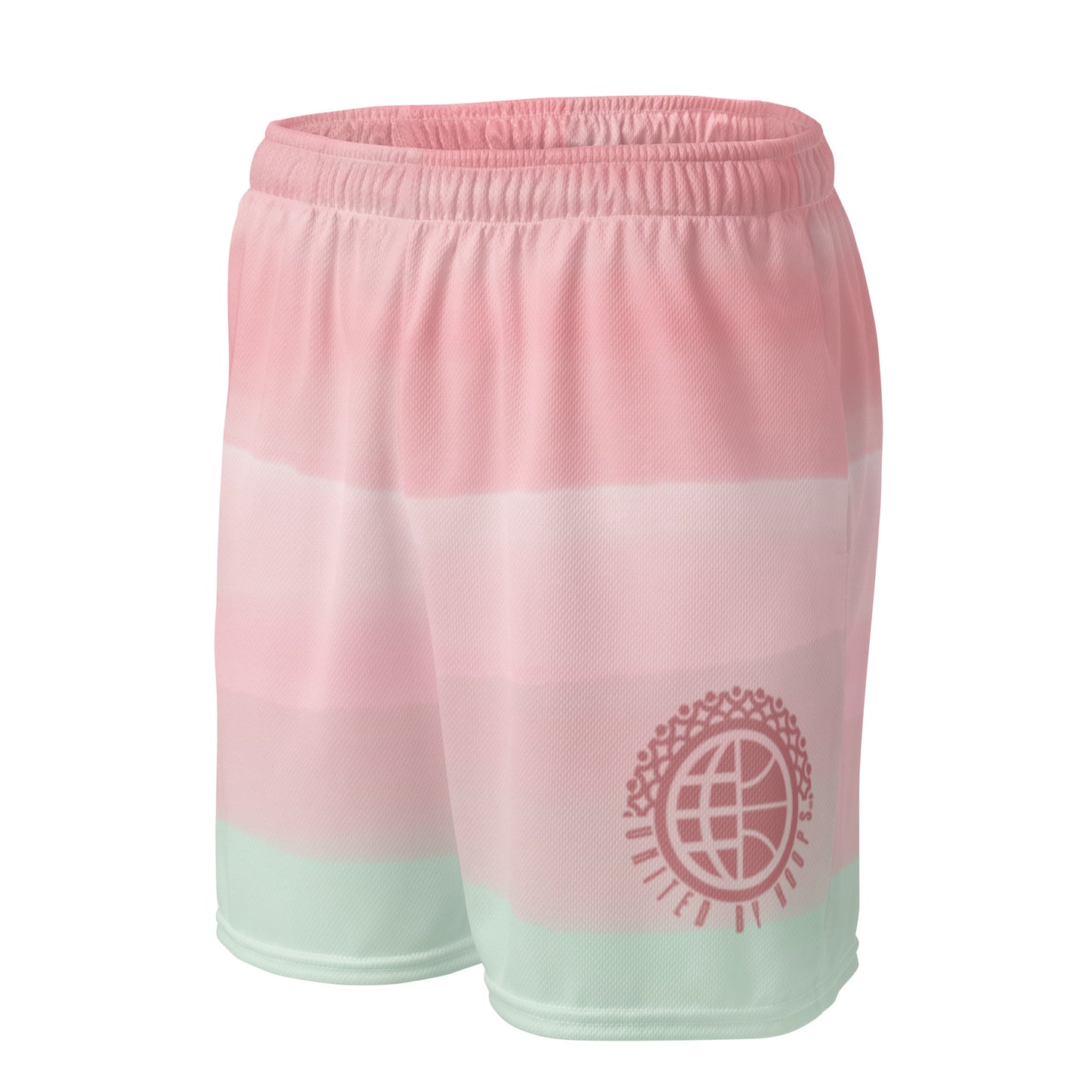 Hazy Unisex Basketball Shorts