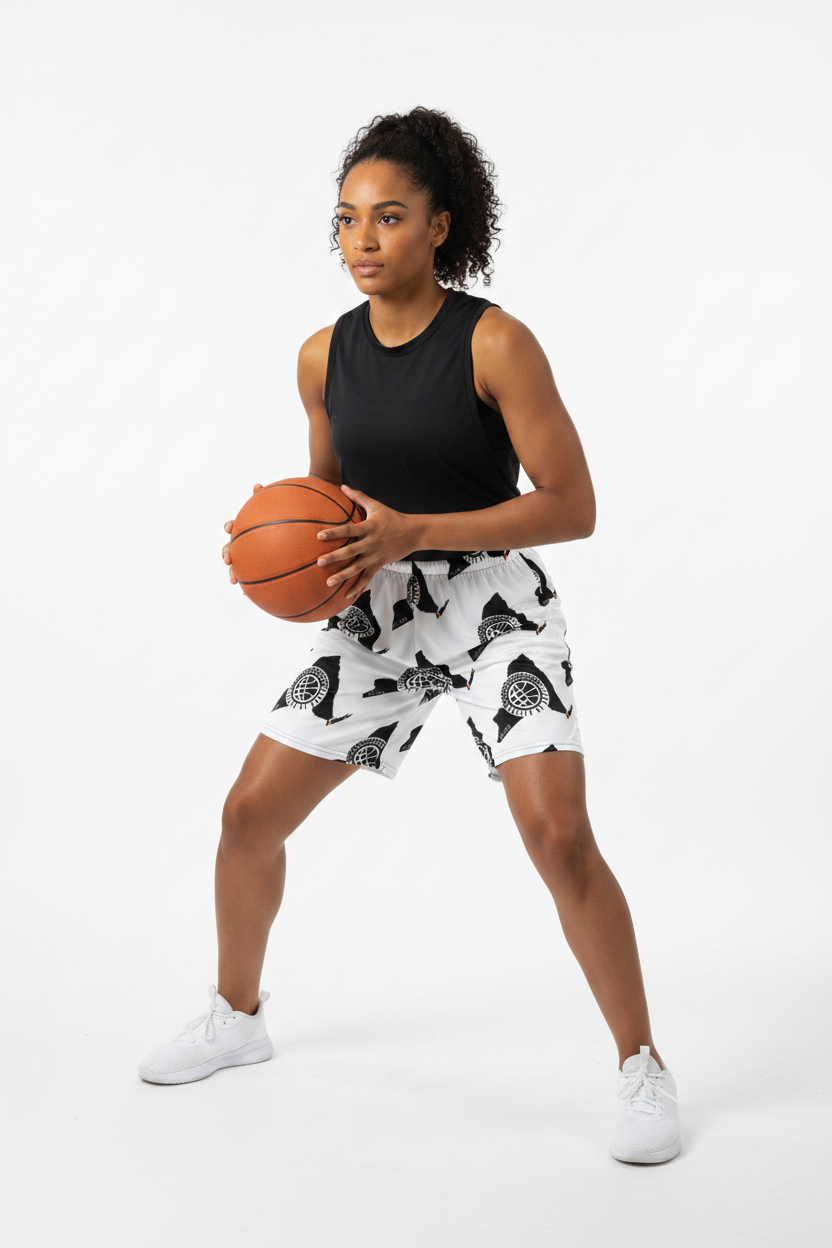 United By Hoops NYC BlackOut Unisex mesh shorts United By Hoops, LLC