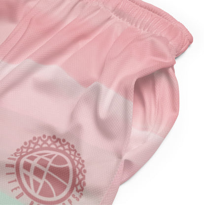 Hazy Unisex Basketball Shorts