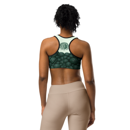 Sea Green Bball Sports bra United By Hoops, LLC