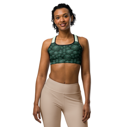 Sea Green Bball Sports bra United By Hoops, LLC